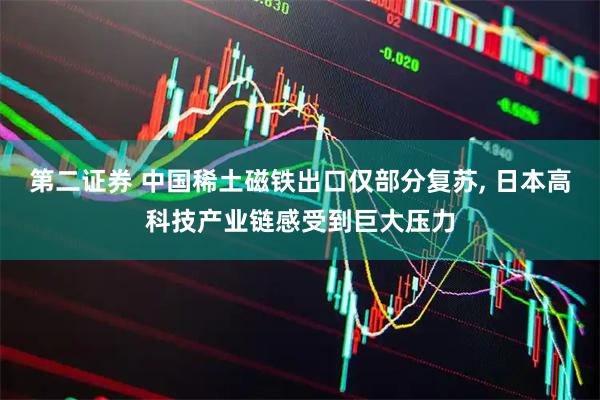 第二证券 中国稀土磁铁出口仅部分复苏, 日本高科技产业链感受到巨大压力