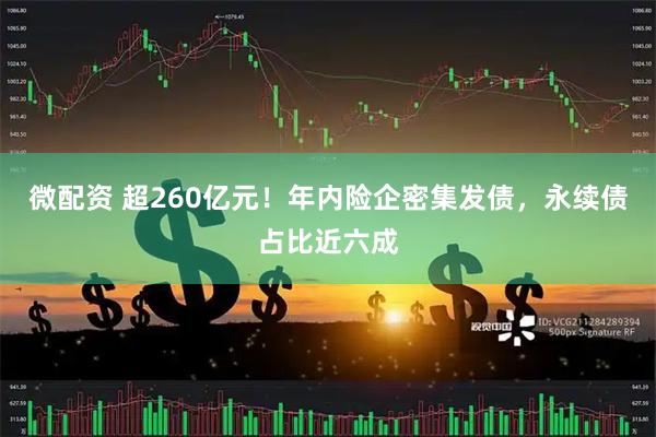 微配资 超260亿元！年内险企密集发债，永续债占比近六成