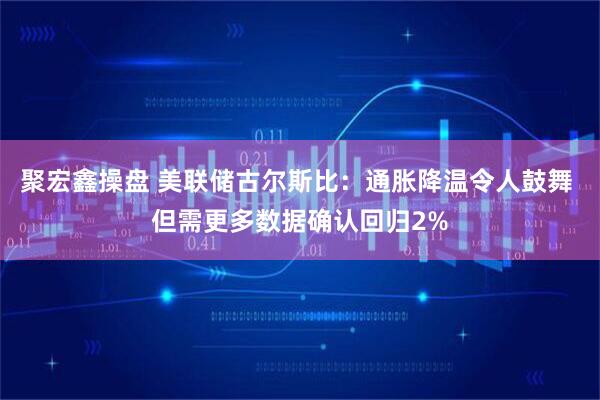 聚宏鑫操盘 美联储古尔斯比：通胀降温令人鼓舞 但需更多数据确认回归2%